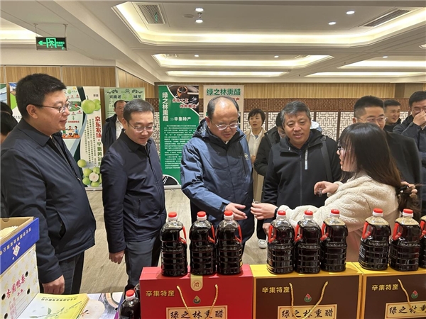 辛集市2023年特色农产品推介展示会在北京新发地顺利举办(图5)