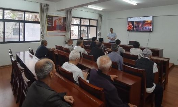 莆田市光荣院组织开展消防安全培训